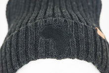 Africa Beanie Charcoal