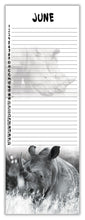 Birthday Calendar - Nature in Black and White