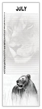 Birthday Calendar - Nature in Black and White
