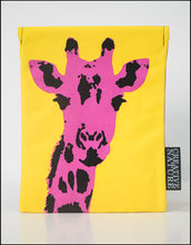 Tablet Cover Pink | Yellow Giraffe