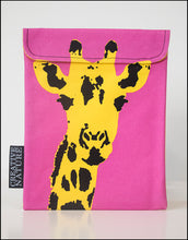 Tablet Cover Pink | Yellow Giraffe